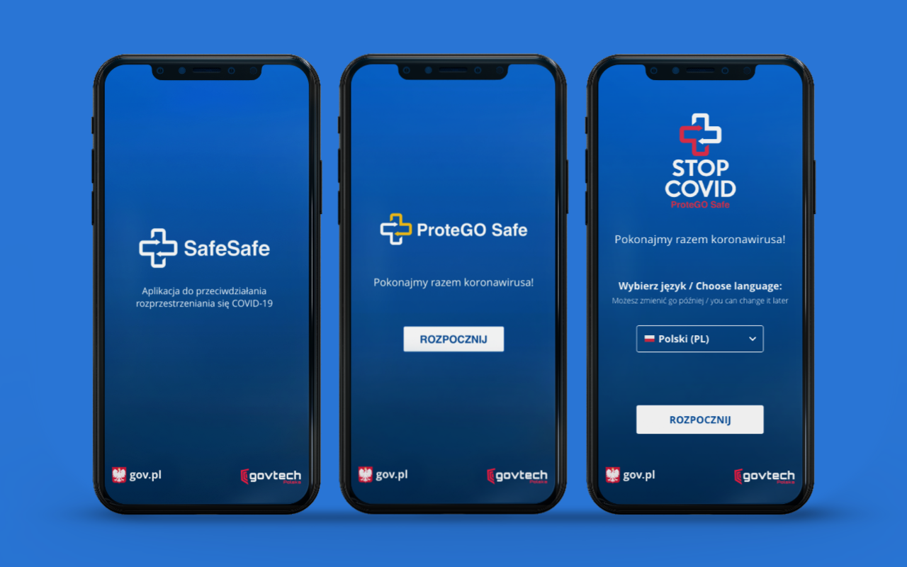Od SafeSafe App do STOP COVID ProteGo Safe