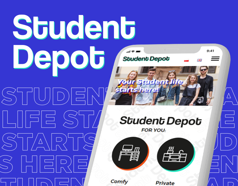 Student Depot Web Design case study