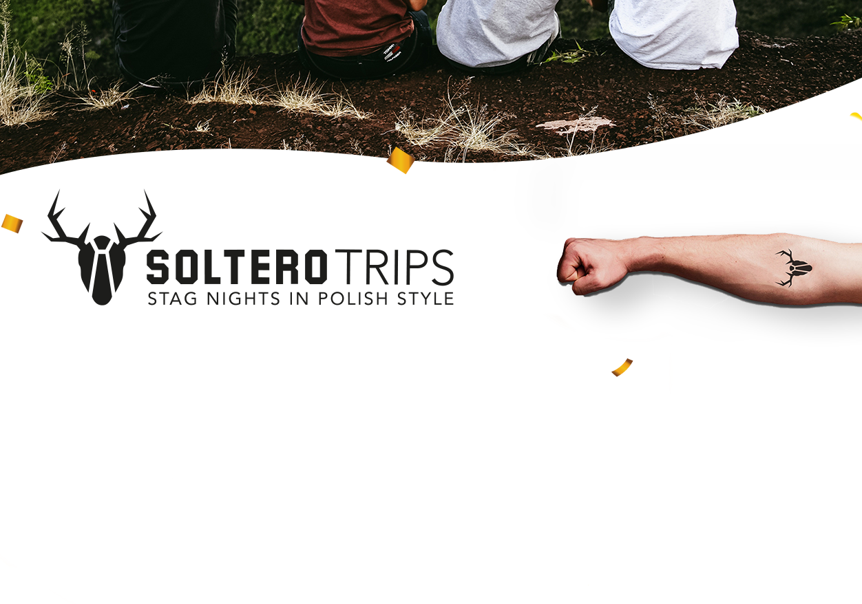 Soltero Trips logo design
